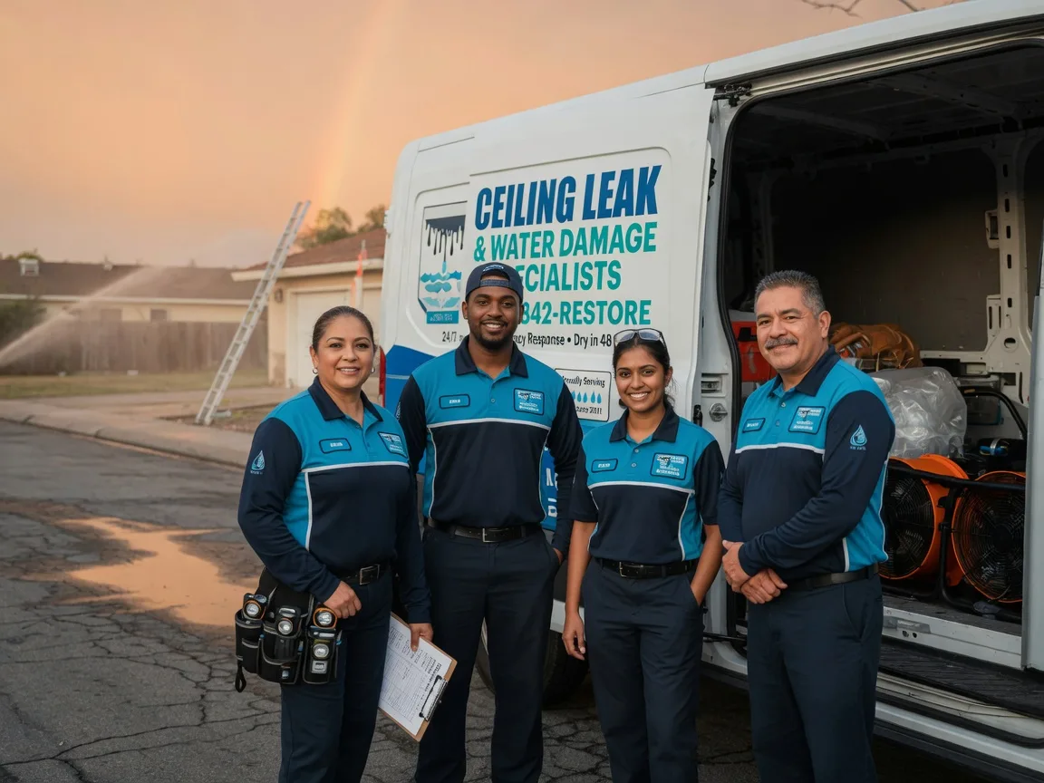 Ceiling Leak Cleanup company in Three Rivers, TX